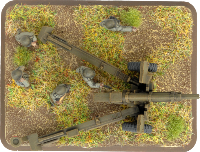 105mm Field Artillery Battery (Plastic) (UBX77)