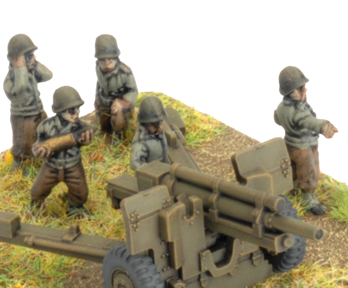 105mm Field Artillery Battery (Plastic) (UBX77)