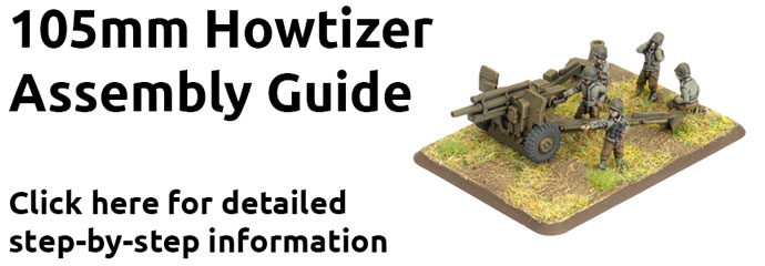 105mm Field Artillery Battery (Plastic) (UBX77)