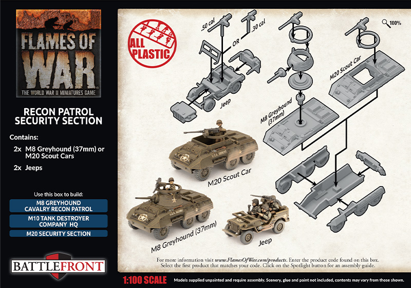 Recon Patrol Security Section  (Plastic) (UBX79)