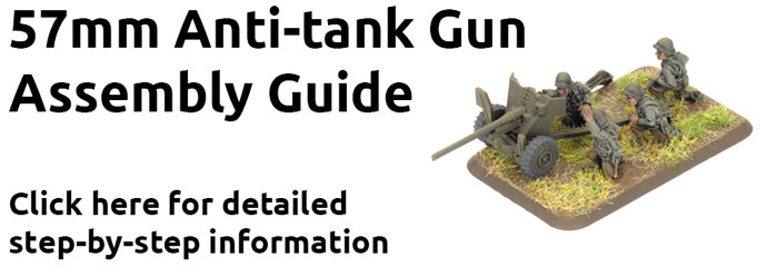 57mm Anti-tank Platoon (Plastic) (UBX81)