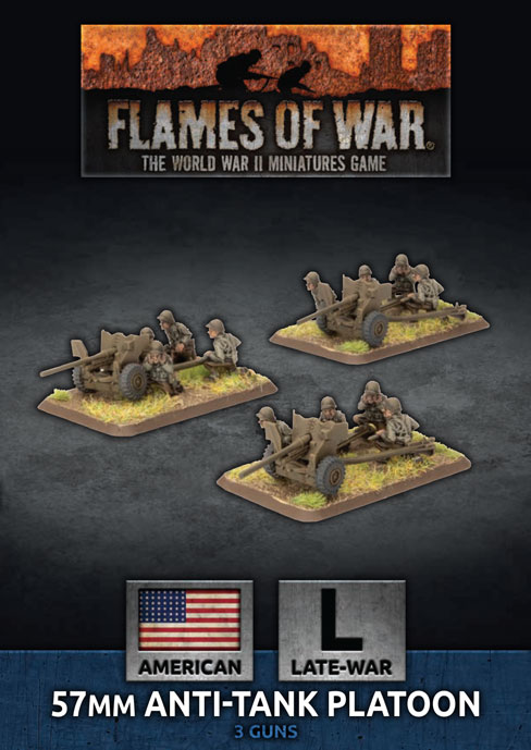 57mm Anti-tank Platoon (Plastic) (UBX81) 57mm Anti-tank Platoon (Plastic) (UBX81)