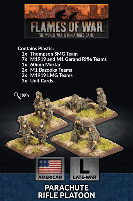 Parachute Rifle Platoon (Plastic) (US792) Parachute Rifle Platoon (Plastic) (US792)