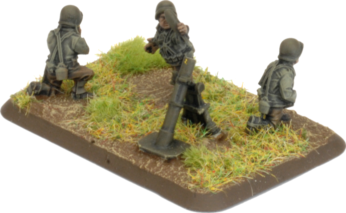 81mm Mortar Platoon (Plastic) (US804)