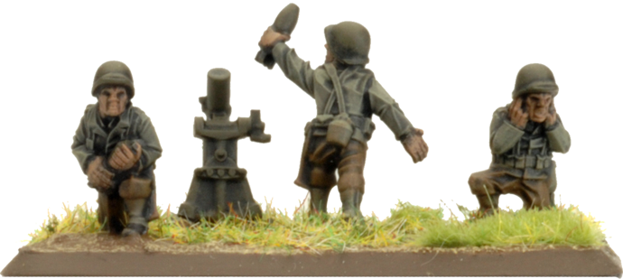 81mm Mortar Platoon (Plastic) (US804)