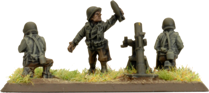 81mm Mortar Platoon (Plastic) (US804)