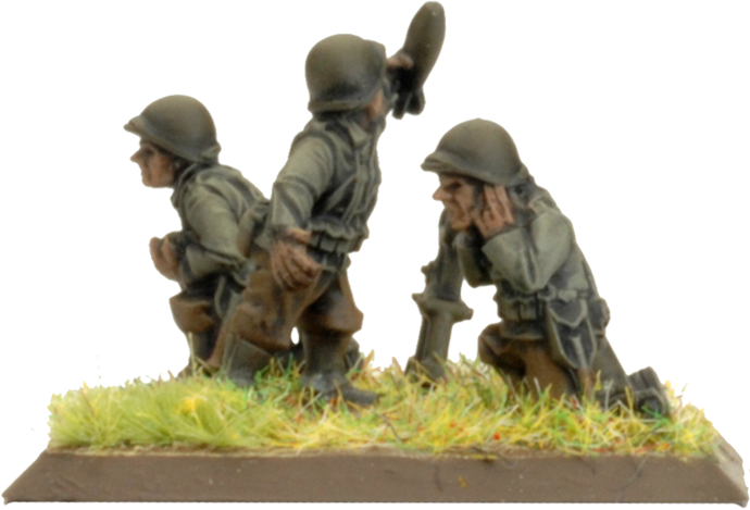 81mm Mortar Platoon (Plastic) (US804)