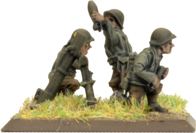 81mm Mortar Platoon (Plastic) (US804)