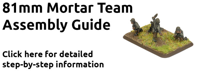 81mm Mortar Platoon (Plastic) (US804)