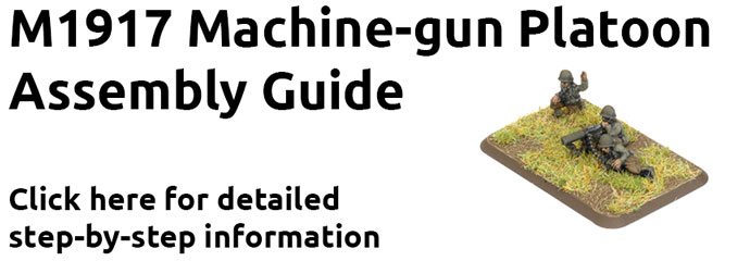 M1917 Machine-gun Platoon (Plastic) (US805)