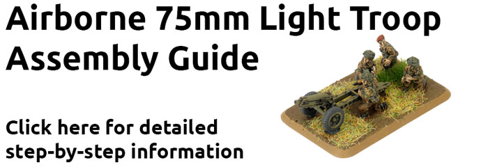 Airborne 75mm Light Troop (Plastic) (BBX50)