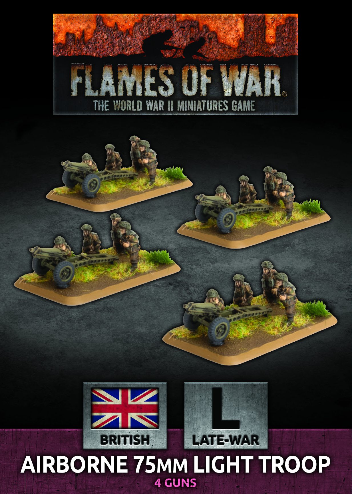 Airborne 75mm Light Troop (Plastic) (BBX50) Airborne 75mm Light Troop (Plastic) (BBX50)