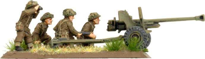 6 pdr Anti-tank Platoon (Plastic) (BBX54)