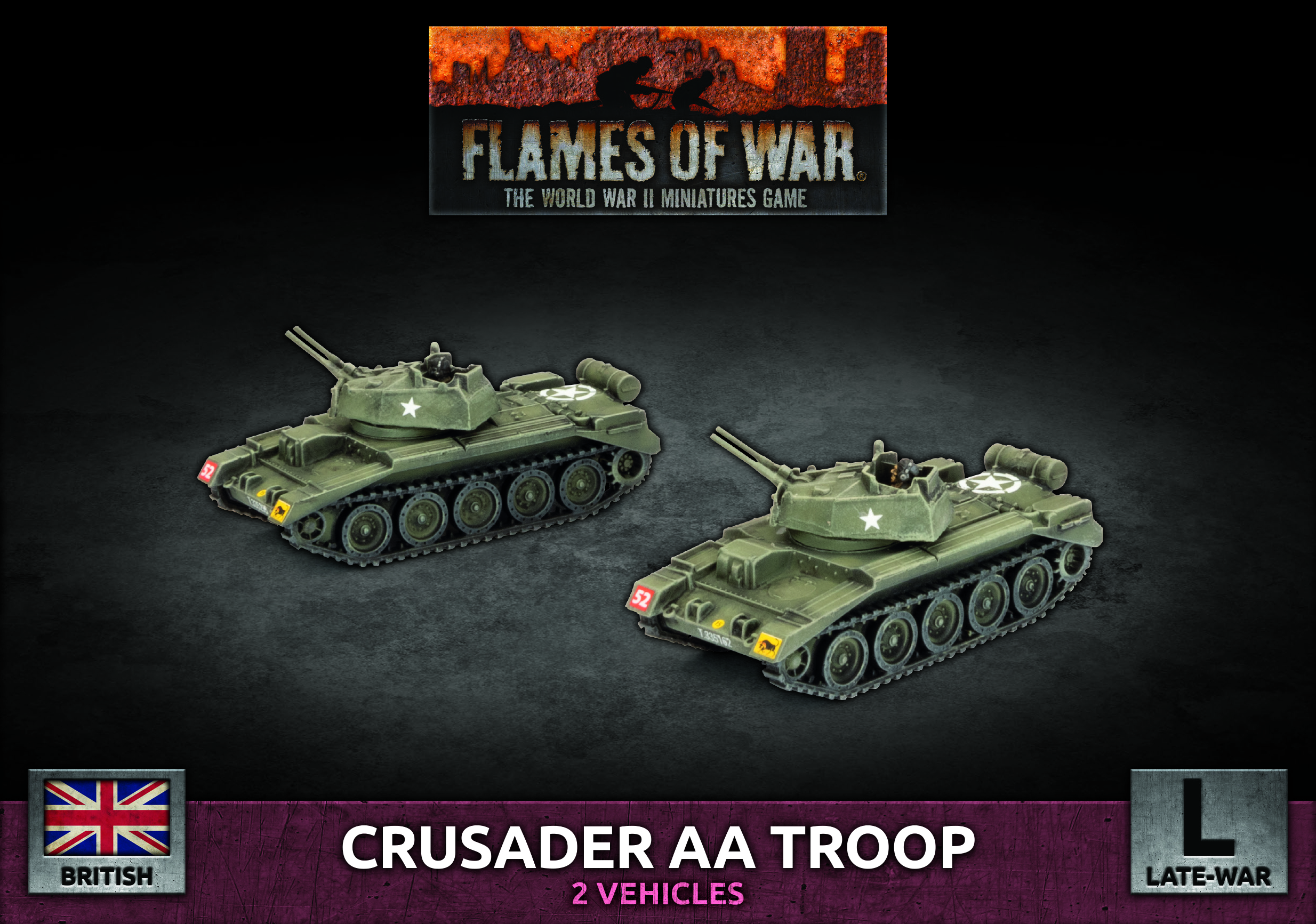 Crusader AA Troop (Plastic) (BBX59)