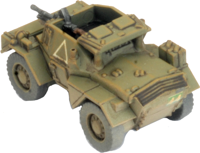 Daimler Armoured Car Troop (Plastic) (BBX61)