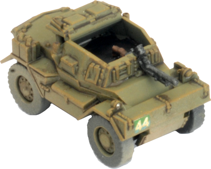 Daimler Armoured Car Troop (Plastic) (BBX61)