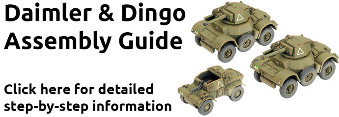 Daimler Armoured Car Troop (Plastic) (BBX61)