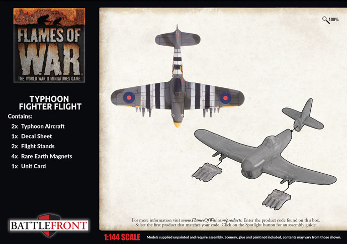 Typhoon Fighter Flight (Plastic) (BBX66)