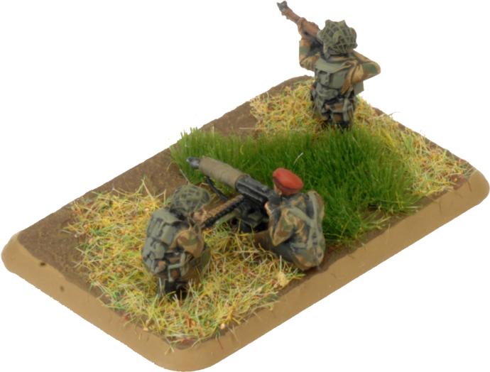 Airborne Vickers Machine-gun Platoon (Plastic) (BR814)