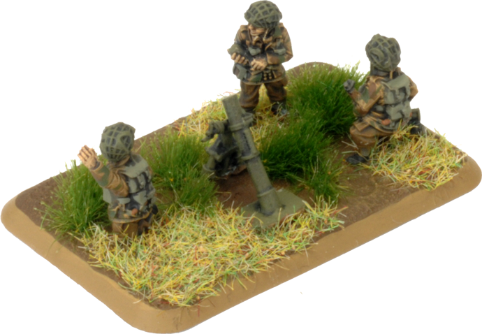 Airborne 3-inch Mortar Platoon (Plastic) (BR815)