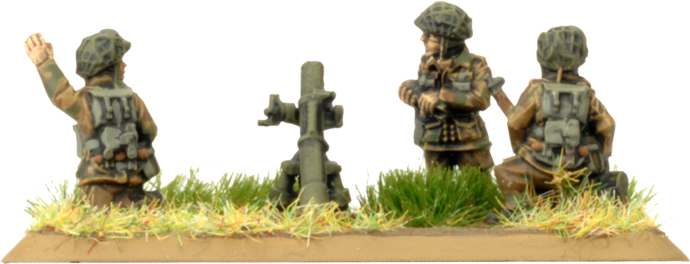 Airborne 3-inch Mortar Platoon (Plastic) (BR815)