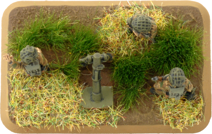 Airborne 3-inch Mortar Platoon (Plastic) (BR815)