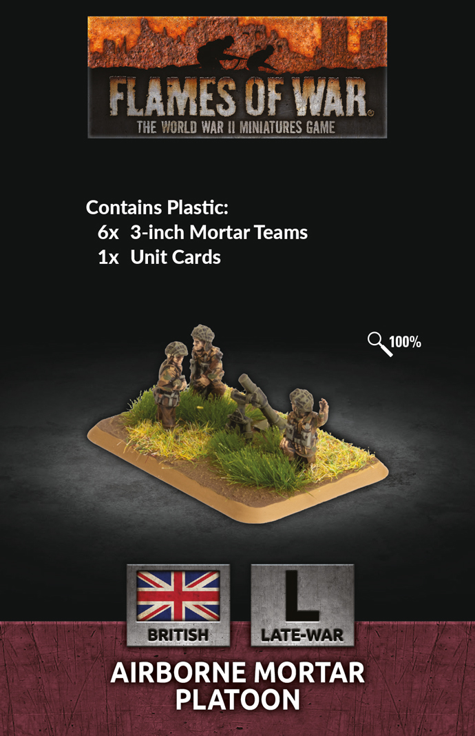 Airborne 3-inch Mortar Platoon (Plastic) (BR815) Airborne 3-inch Mortar Platoon (Plastic) (BR815)