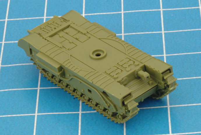 Assembling The Churchill (6 pdr)