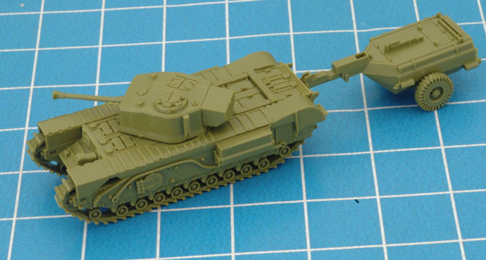 Assembling The Churchill (6 pdr)