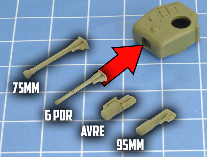 Assembling The Churchill (6 pdr)