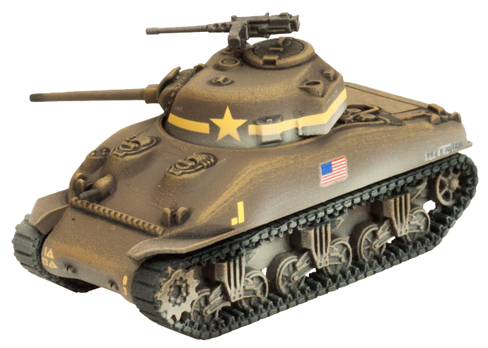 M4 Sherman Tank Platoon (Plastic) (UBX55)