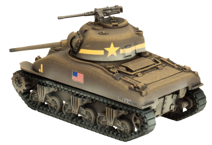 M4 Sherman Tank Platoon (Plastic) (UBX55)