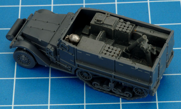 Assembling The M4 81mm Armoured Mortar Platoon