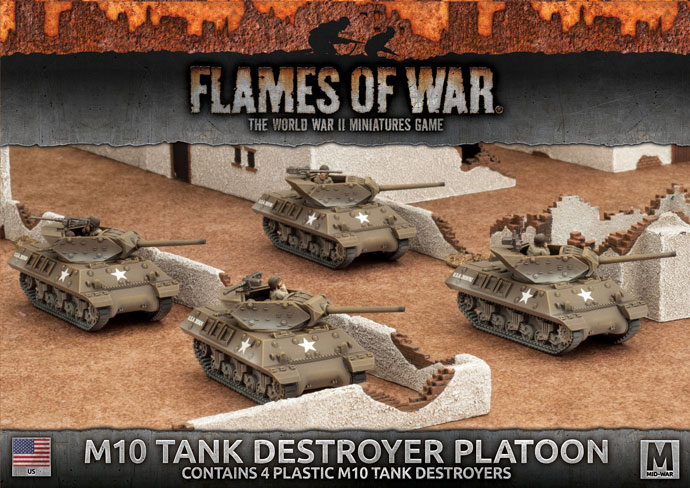M10 3-Inch Tank Destroyer Platoon (Plastic) (UBX53) M10 3-Inch Tank Destroyer Platoon (Plastic) (UBX53)