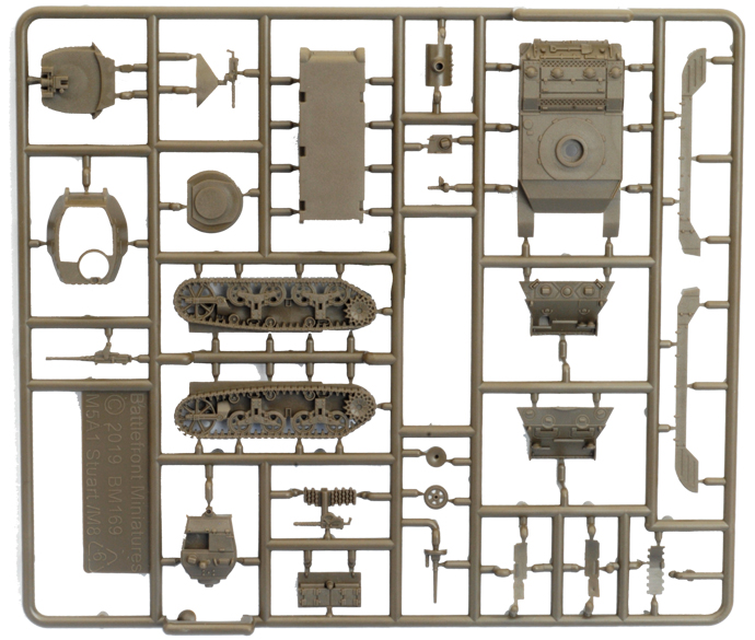 M5 Stuart Light Tank Platoon (Plastic) (UBX70)