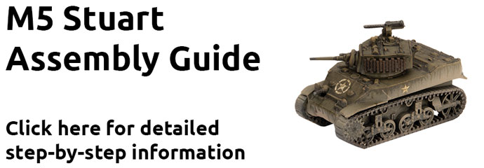 M5 Stuart Light Tank Platoon (Plastic) (UBX70)