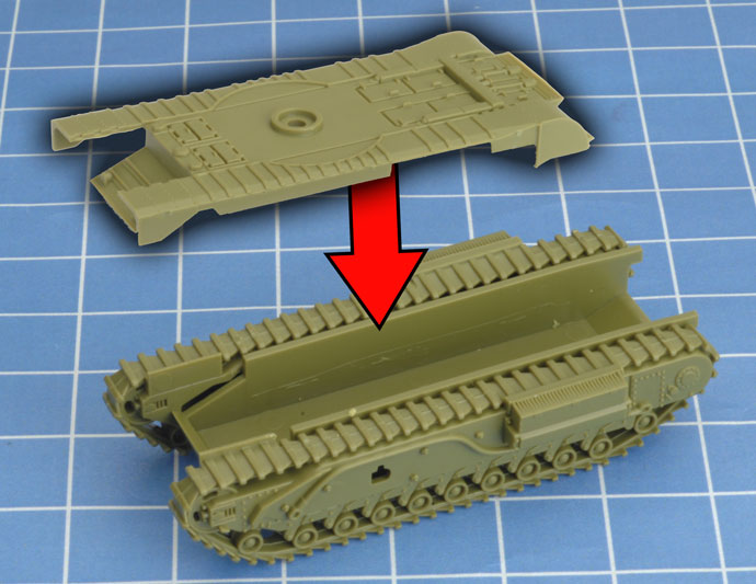 Assembling The Churchill (6 pdr)