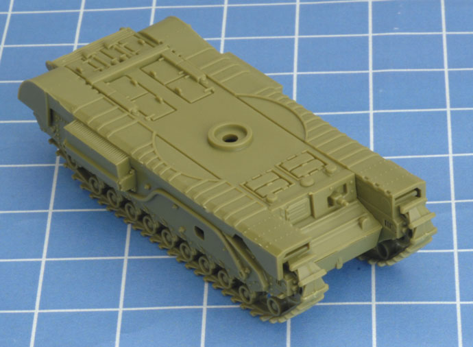 Assembling The Churchill (6 pdr)