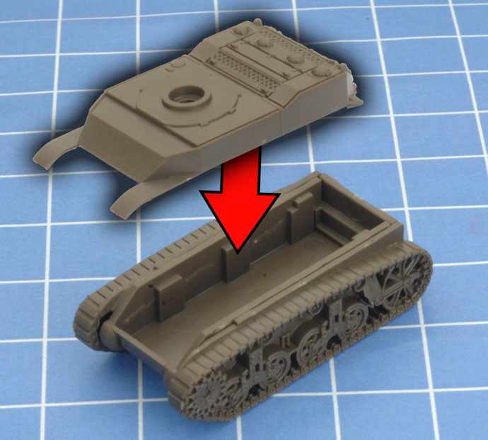 Assembling The Stuart (37mm)
