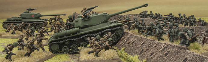 Soviet troops turn the tables on the Germans