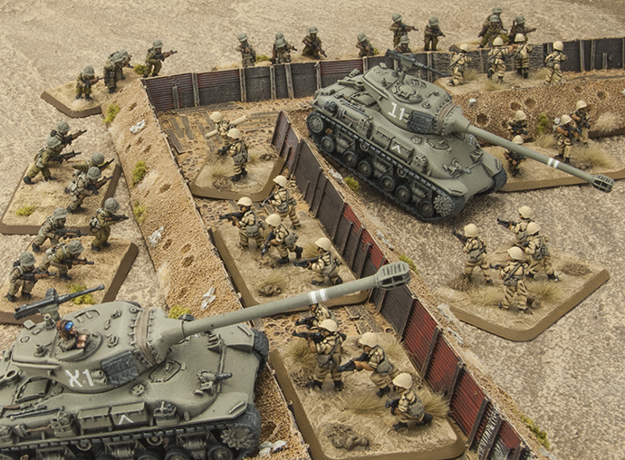 Israeli troops invade the Sinai