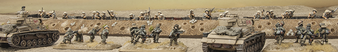 British troops hold out against the odds