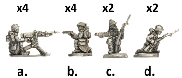 Assembling Fusiliers Machine-Gun Platoon (GFR704) Assembling Fusiliers Machine-Gun Platoon (GFR704)