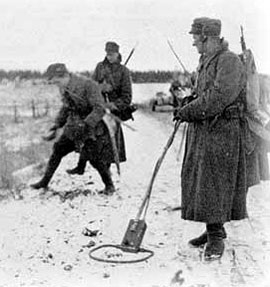 Clearing mines Clearing mines
