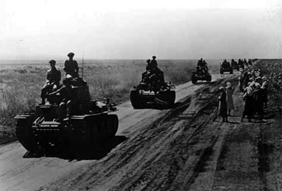 Romanian R2 (Panzer 35t) tanks. Romanian R2 (Panzer 35t) tanks.