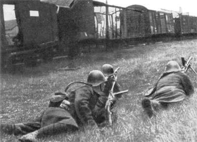Romanian riflemen Romanian riflemen