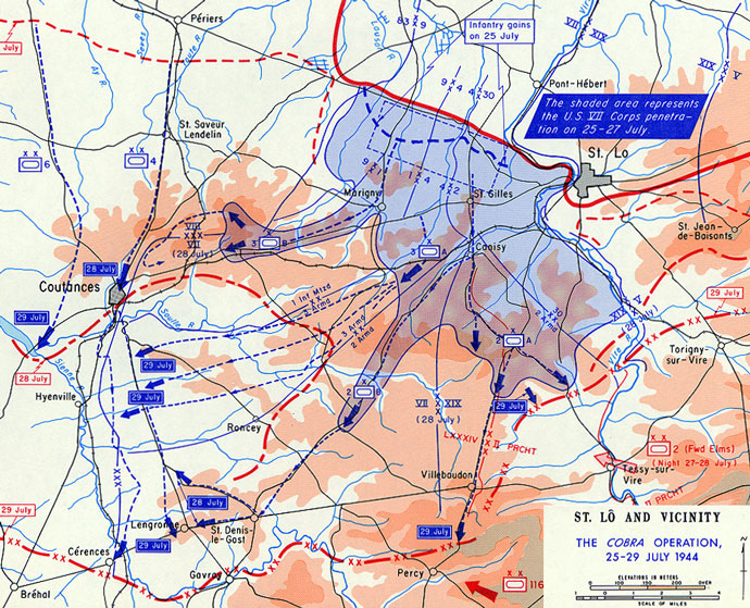 The fighting for St. L&ocirc;
