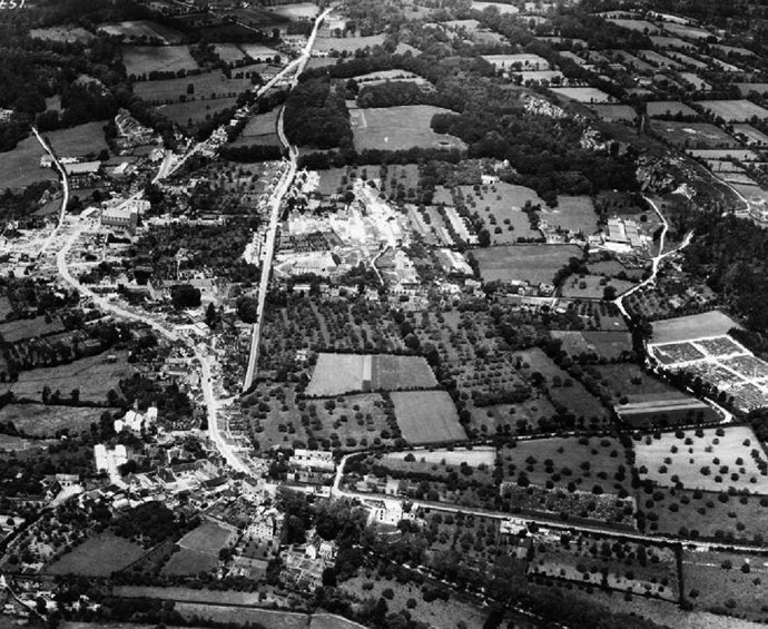Aerial View of Mortain