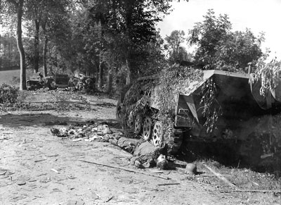 The post Luttich wreckage