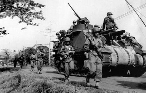 The advance continues The advance continues